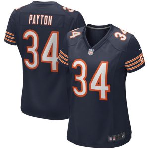 NFL Women's Chicago Bears Walter Payton Nike Navy Game Retired Player Jersey