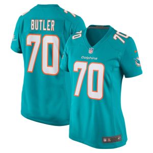 NFL Women's Miami Dolphins Adam Butler Nike Aqua Game Jersey