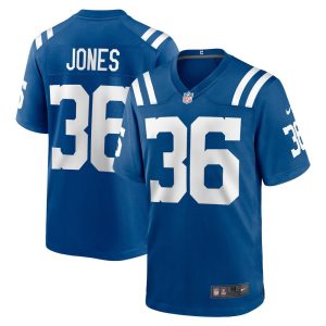 NFL Men's Indianapolis Colts Josh Jones Nike Royal Game Jersey