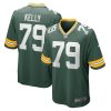 NFL Men's Green Bay Packers Dennis Kelly Nike Green Game Jersey