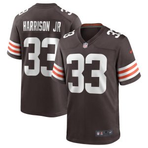 NFL Men's Cleveland Browns Ronnie Harrison Jr. Nike Brown Game Jersey