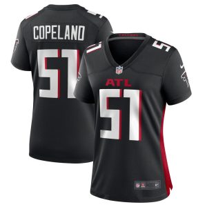 NFL Women's Atlanta Falcons Brandon Copeland Nike Black Game Player Jersey