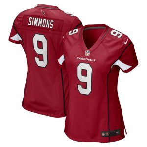 NFL Women's Arizona Cardinals Isaiah Simmons Nike Cardinal Game Player Jersey