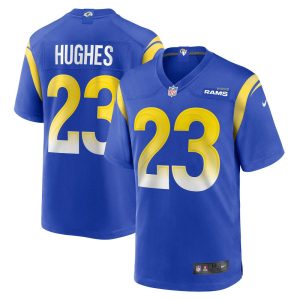 NFL Men's Los Angeles Rams JuJu Hughes Nike Royal Game Player Jersey