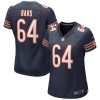 NFL Women's Chicago Bears Alex Bars Nike Navy Game Jersey