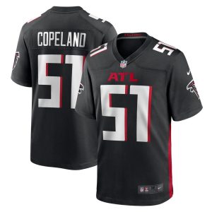 NFL Men's Atlanta Falcons Brandon Copeland Nike Black Game Player Jersey