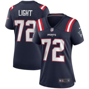 NFL Women's New England Patriots Matt Light Nike Navy Game Retired Player Jersey