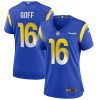 NFL Women's Los Angeles Rams Jared Goff Nike Royal Game Jersey