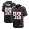 NFL Men's Atlanta Falcons Mike Pennel Nike Black Game Jersey