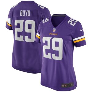 NFL Women's Minnesota Vikings Kris Boyd Nike Purple Game Jersey
