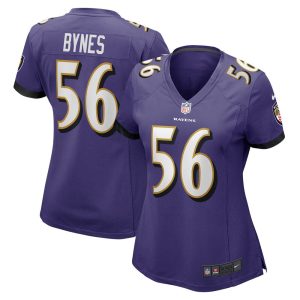 NFL Women's Baltimore Ravens Josh Bynes Nike Purple Game Jersey