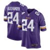 NFL Men's Minnesota Vikings Mackensie Alexander Nike Purple Game Jersey
