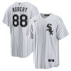 MLB Men's Chicago White Sox Luis Robert Nike White Replica Player Name Jersey