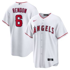 MLB Men's Los Angeles Angels Anthony Rendon Nike White Home Replica Player Name Jersey