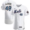 MLB Men's New York Mets Jacob deGrom Nike White Home Authentic Player Jersey