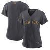 MLB Women's New York Yankees Nike Charcoal 2022 MLB All-Star Game Replica Blank Jersey