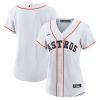 MLB Women's Houston Astros Nike White Home Replica Team Jersey