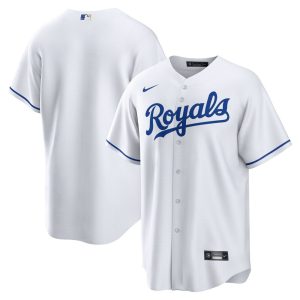 MLB Men's Kansas City Royals Nike White Home Replica Team Jersey