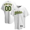 MLB Men's Oakland Athletics Nike White Home Pick-A-Player Retired Roster Replica Jersey