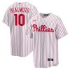 MLB Men's Philadelphia Phillies JT Realmuto Nike White Home Replica Player Name Jersey