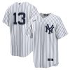 MLB Men's New York Yankees Joey Gallo Nike White/Navy Home Replica Player Jersey