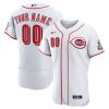 MLB Men's Cincinnati Reds Nike White Home Authentic Custom Jersey