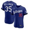 MLB Men's Los Angeles Dodgers Cody Bellinger Nike Royal 2021 City Connect Authentic Player Jersey