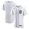 MLB Men's Detroit Tigers Nike White Home Logo Authentic Team Jersey
