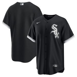 MLB Men's Chicago White Sox Nike Black Alternate Replica Team Jersey