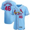MLB Men's St. Louis Cardinals Paul Goldschmidt Nike Light Blue Alternate Authentic Player Jersey