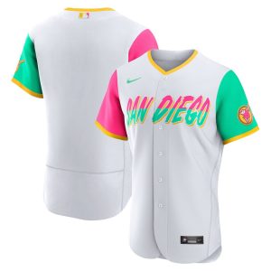 MLB Men's San Diego Padres Nike White 2022 City Connect Authentic Team Jersey