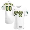 MLB Men's Oakland Athletics Nike White Home Pick-A-Player Retired Roster Authentic Jersey