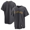 MLB Men's Cleveland Guardians Nike Charcoal 2022 MLB All-Star Game Replica Blank Jersey