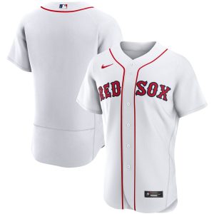 MLB Men's Boston Red Sox Nike White Home Authentic Team Jersey