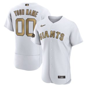 MLB Men's San Francisco Giants Nike White 2022 MLB All-Star Game Authentic Custom Jersey