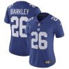 NFL Women's New York Giants Saquon Barkley Nike Royal Vapor Untouchable Limited Jersey