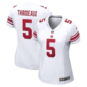 NFL Women's New York Giants Kayvon Thibodeaux Nike White 2022 NFL Draft First Round Pick Game Jersey