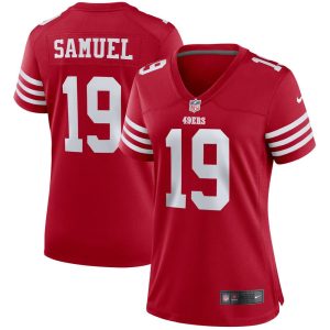 NFL Women's San Francisco 49ers Deebo Samuel Nike Scarlet Player Game Jersey