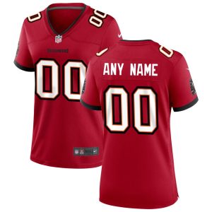 NFL Women's Nike Tampa Bay Buccaneers Red Custom Game Jersey