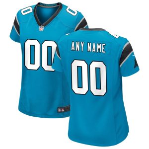 NFL Women's Nike Blue Carolina Panthers Alternate Custom Game Jersey