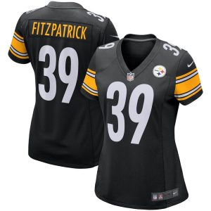 NFL Women's Pittsburgh Steelers Minkah Fitzpatrick Nike Black Game Player Jersey