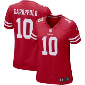 NFL Women's San Francisco 49ers Jimmy Garoppolo Nike Scarlet Game Player Jersey