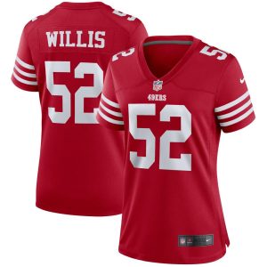 NFL Women's San Francisco 49ers Patrick Willis Nike Scarlet Retired Player Game Jersey