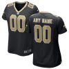 NFL Women's Nike Black New Orleans Saints Custom Game Jersey