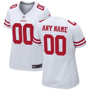 NFL Women's Nike White San Francisco 49ers Custom Game Jersey