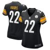 NFL Women's Pittsburgh Steelers Najee Harris Nike Black Team Game Jersey
