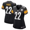 NFL Women's Pittsburgh Steelers Najee Harris Nike Black Game Jersey