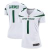 NFL Women's New York Jets Ahmad Sauce Gardner Nike White 2022 NFL Draft First Round Pick Game Jersey