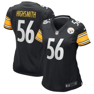 NFL Women's Pittsburgh Steelers Alex Highsmith Nike Black Game Jersey