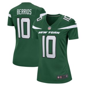 NFL Women's New York Jets Braxton Berrios Nike Gotham Green Game Jersey